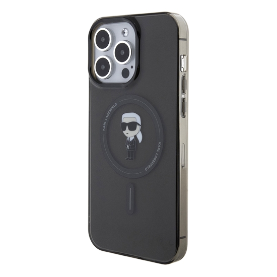 Изображение Karl Lagerfeld IML Ikonik MagSafe Case for iPhone 15 Pro Max / black