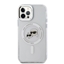 Picture of Karl Lagerfeld IML K&CH Heads Metal Frame MagSafe Case for iPhone 12/12 Pro / Transparent