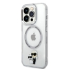 Изображение Karl Lagerfeld IML Karl and Choupette MagSafe Case for iPhone 15 Pro / transparent