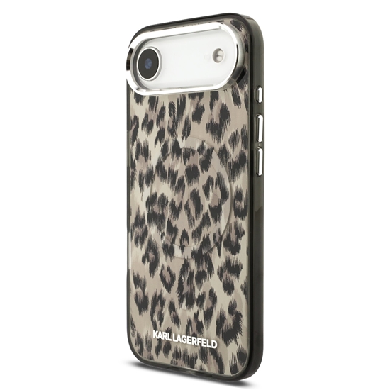 Изображение Karl Lagerfeld IML Leopard MagSafe Case for iPhone Air / brown