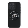 Picture of Karl Lagerfeld Liquid Silicone K&CH Heads MagSafe Case for iPhone 16 Pro Max / black