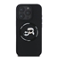 Picture of Karl Lagerfeld Liquid Silicone K&CH Heads MagSafe Case for iPhone 16 Pro Max / black