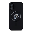 Picture of Karl Lagerfeld Liquid Silicone Karl and Choupette MagSafe Case for iPhone 16 Plus / black