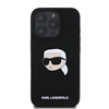 Picture of Karl Lagerfeld Liquid Silicone Karl Head MagSafe Case for iPhone 16 Pro Max / Black