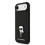 Picture of Karl Lagerfeld Liquid Silicone Metal Ikonik Case for iPhone Air / Black