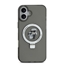 Picture of Karl Lagerfeld Ringstand Karl and Choupette MagSafe Case for iPhone 16 Plus / Black