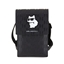 Attēls no Karl Lagerfeld Saffiano Monogram Choupette NFT Wallet Phone Bag / black