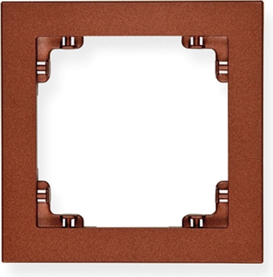 Picture of Karlik DECO ramka uniwersalna pojedyncza brzowy metalik (9DR-1)