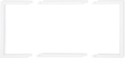 Attēls no Karlik Deco ramka wypeniajca podwójna serii biae (DRW-2)