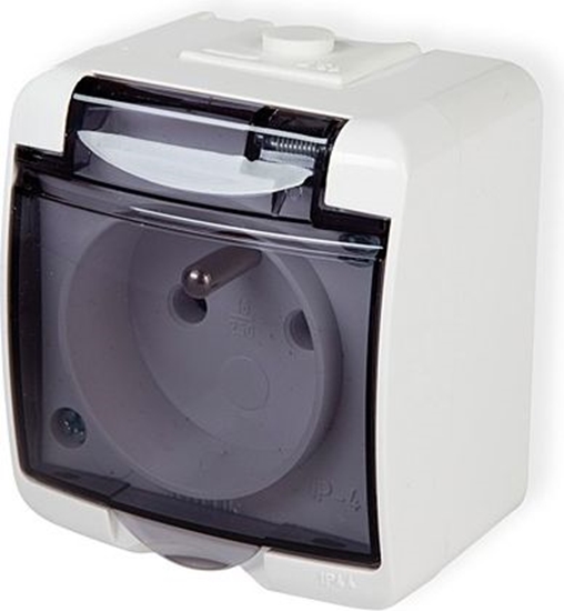 Picture of Karlik gniazdko hermetyczne pojedycze Junior biae (GHE-1d)