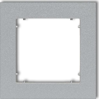 Attēls no Karlik MINI Ramka pojedyncza srebrny metalik (7MR-1)