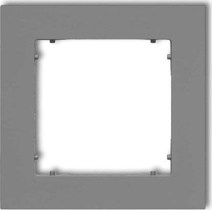 Attēls no Karlik MINI Ramka pojedyncza szary mat (27MR-1)