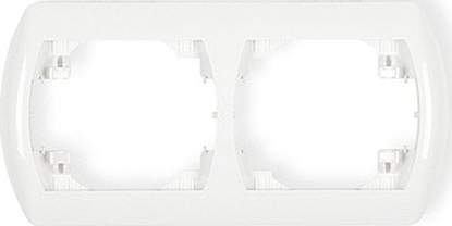 Attēls no Karlik Trend Ramka pozioma podwójna biay (RH-2)