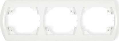 Attēls no Karlik Trend Ramka pozioma potrójna biay (RH-3)