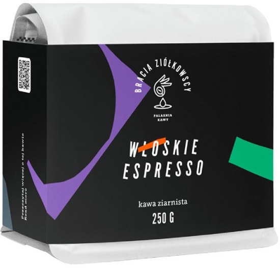 Picture of Kawa ziarnista Bracia Ziókowscy Woskie Espresso 250 g