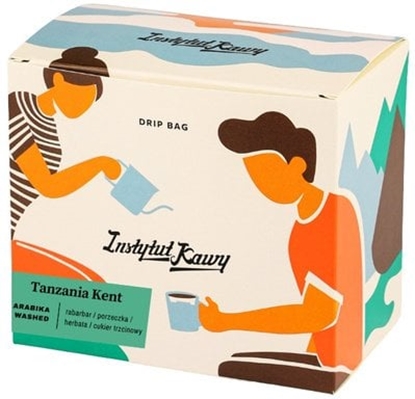 Attēls no Kawa ziarnista Instytut Kawy Drip Bag Tanzania Kent 10x12g