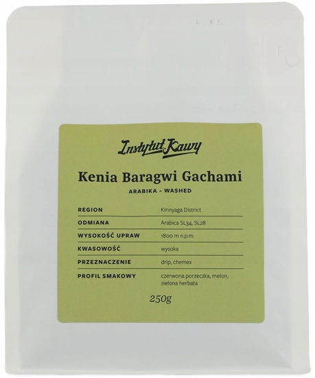 Picture of Kawa ziarnista Instytut Kawy Kawa ziarnista Kenia Baragwi Gachami 250g