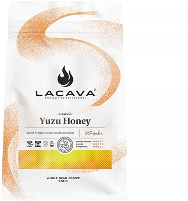 Изображение Kawa ziarnista LaCava Yuzu Honey 250g