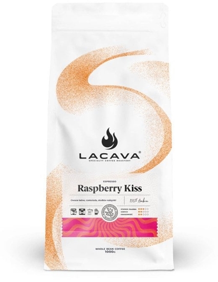 Изображение Kawa ziarnista LaCava Raspberry Kiss 1kg