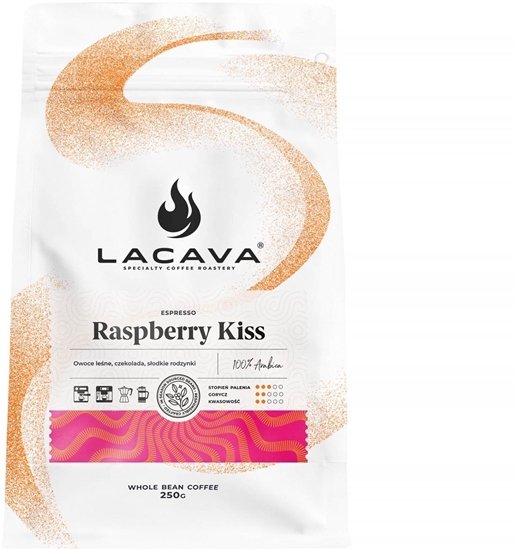 Изображение Kawa ziarnista LaCava Raspberry Kiss 250g
