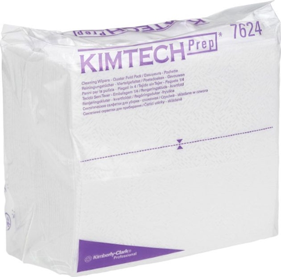 Picture of Kimberly-Clark Kimberly-Clark Kimtech Pure - Higieniczne ciereczki do czyszczenia, skadane - Biae