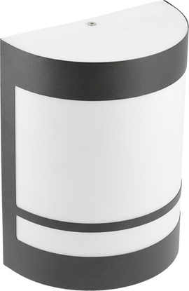 Attēls no Kinkiet GTV GTV Eso OS-ESOE2711-20 kinkiet lampa cienna ogrodowa IP54 1x11W E27 czarna