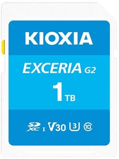 Picture of Karta Kioxia Exceria G2 SDXC 1 TB Class 10 UHS-I/U3 V30 (LNEX2L001TG4)