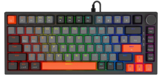 Picture of Klaviatūra Savio Gasket magnetic ASTRAL OUTEMU White Jade, 3-color keycaps Black