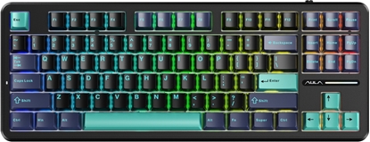 Picture of Klawiatura Aula F87 Pro GrayWood V4 (AUF87P-DBC-GW4)