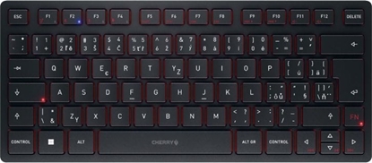 Picture of Klawiatura Cherry KW 9200 MINI klawiatura USB + RF Wireless + Bluetooth QWERTZ Czeska Czarny