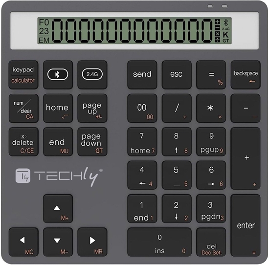 Picture of Klawiatura numeryczna bezprzewodowa z kalkulatorem BT/RF USB