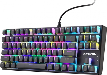 Attēls no Klawiatura PREYON Brown Blitz Claw Gateron Brown (PBRBC87B)