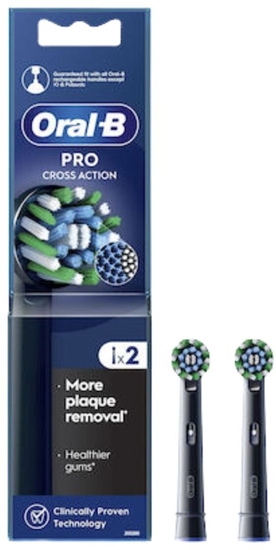 Изображение Kocówki do szczoteczki Oral-B EB50BRB-2 Pro CrossAction black