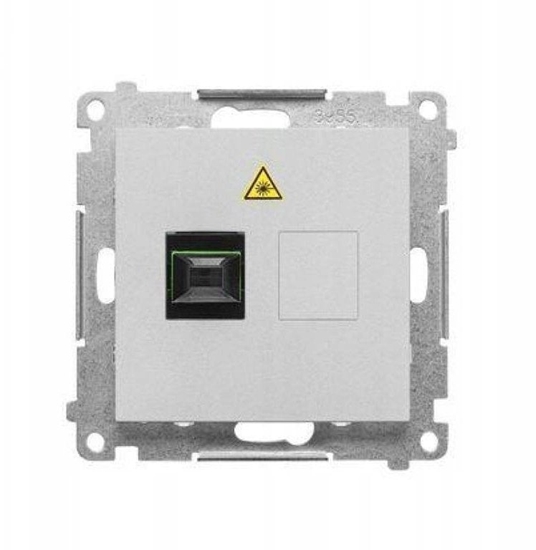 Изображение Kontakt-Simon Gniazdo fiber optyczny optyczne pojedyncze SC/APC (modu) Aluminium mat TGS1.01/143
