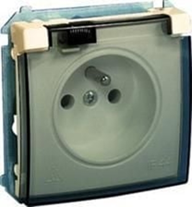 Attēls no Kontakt-Simon Gniazdo hermetyczne pojedycze BASIC MODU z/u 16A IP44 beowe - BMGZ1B.01/12A