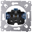 Attēls no Kontakt-Simon Gniazdo pojedyncze Simon 54 z/u mechanizm 16A 250V (SGZ1M)