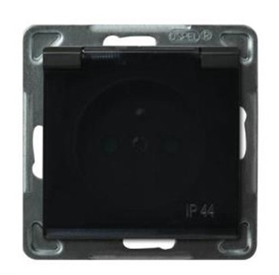 Picture of Kontakt-Simon Gniazdo SIMON54 hermetyczne 1-krotne z/u 16A IP44 brz - DGZ1BZ.01/46A