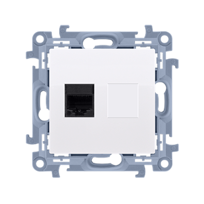 Picture of Kontakt-Simon Gniazdo telefoniczne pojedyncze RJ11 biay (CT1.01/11)