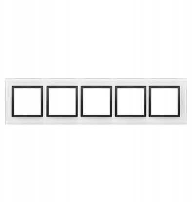 Attēls no Kontakt-Simon Nature Ramka piciokrotna szklana, Czarna Pera DRN5/68