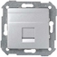 Picture of Kontakt-Simon Pokrywa 1x gniazdo RJ45 paska z aluzj (modu) aluminium 82005-93