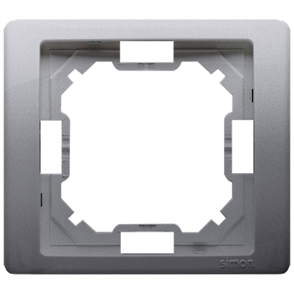Attēls no Kontakt-Simon Ramka 1-krotna Basic Neos inox metalizowany (BMRC1/21)