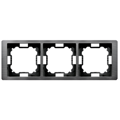 Attēls no Kontakt-Simon Ramka 3-krotna Basic Neos tytan hydrgrafika (BMRC3/052)