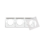 Picture of Kontakt-Simon Ramka 3-krotna IP44 biay - BMR3B/11