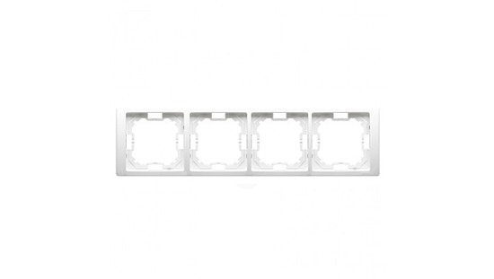 Изображение Kontakt-Simon Ramka poczwórna Neos biaa - BMRC4/11