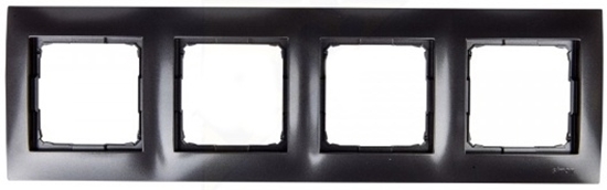 Изображение Kontakt-Simon Ramka poczwórna SIMON54 uniwersalna antracyt - DR4/48