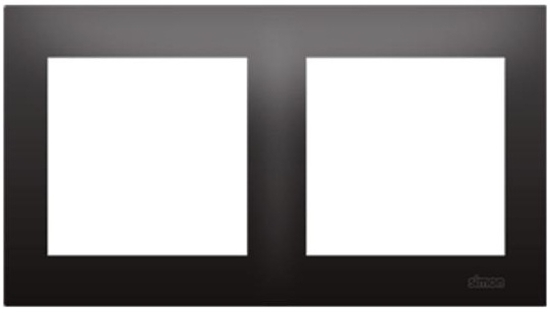 Изображение Kontakt-Simon Ramka podwójna Simon54 uniwersalna antracyt (DR2/48)