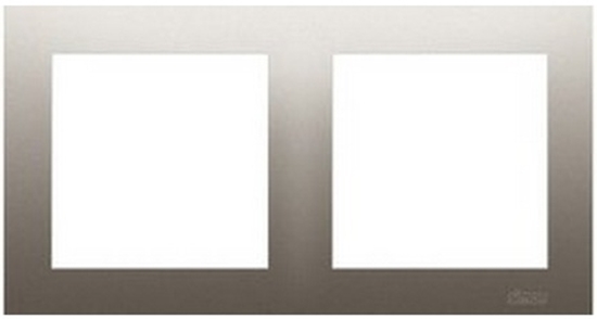 Picture of Kontakt-Simon Ramka podwójna SIMON54 uniwersalna zota - DR2/44