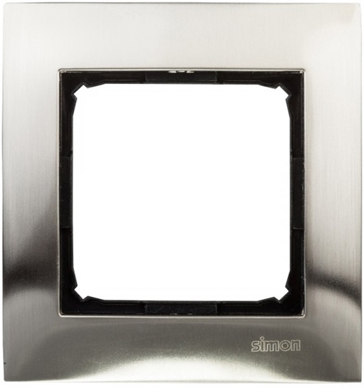 Picture of Kontakt-Simon Ramka pojedyncza SIMON54 uniwersalna inox - DR1/61