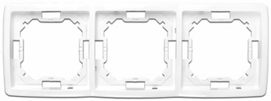 Picture of Kontakt-Simon Ramka potrójna Basic biaa - BMR3/11