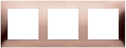 Attēls no Kontakt-Simon Ramka potrójna mied rustykalna - DR3/36